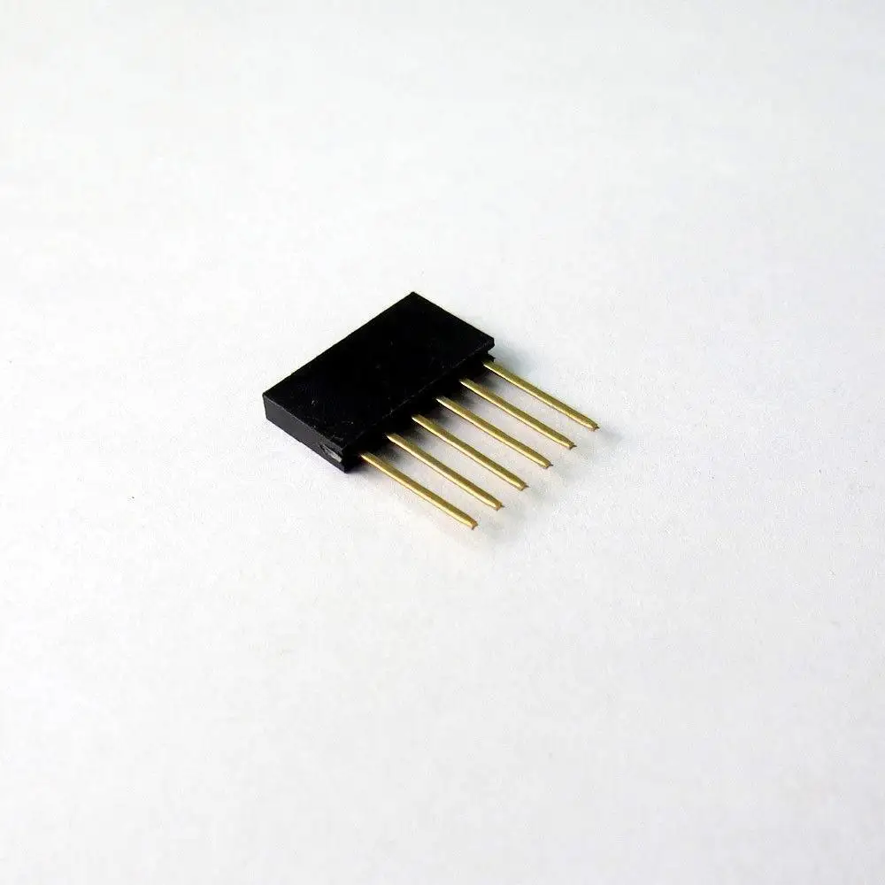 ACEHE 6 контактный Женский Высокий Штабелируемый коннектор разъем для Arduino Щит