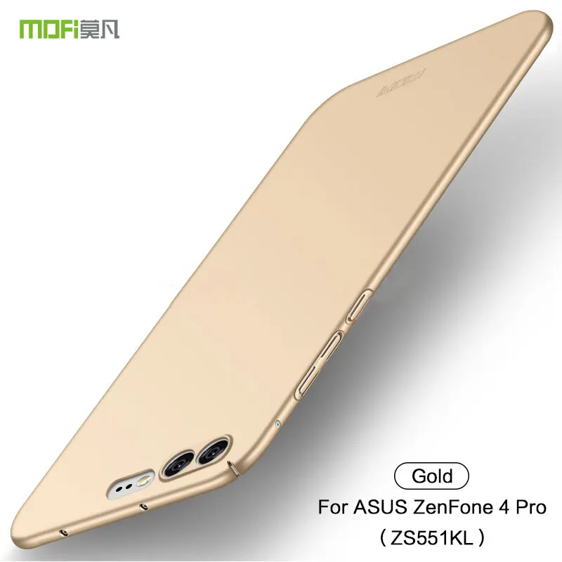 Gold MOFI чехол для телефона для ASUS Zenfone 4 Pro ZS551KL полный защитный ультра тонкий чехол s Capas противоударный задний Чехол ZS551KL - Цвет: Gold