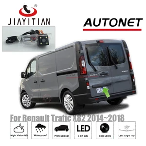 Камера заднего вида JIAYITIAN для Renault traffic X82 2014  2018 Van Combi CCD с ночным видениемкамерой номерного знакакамерой заднего вида