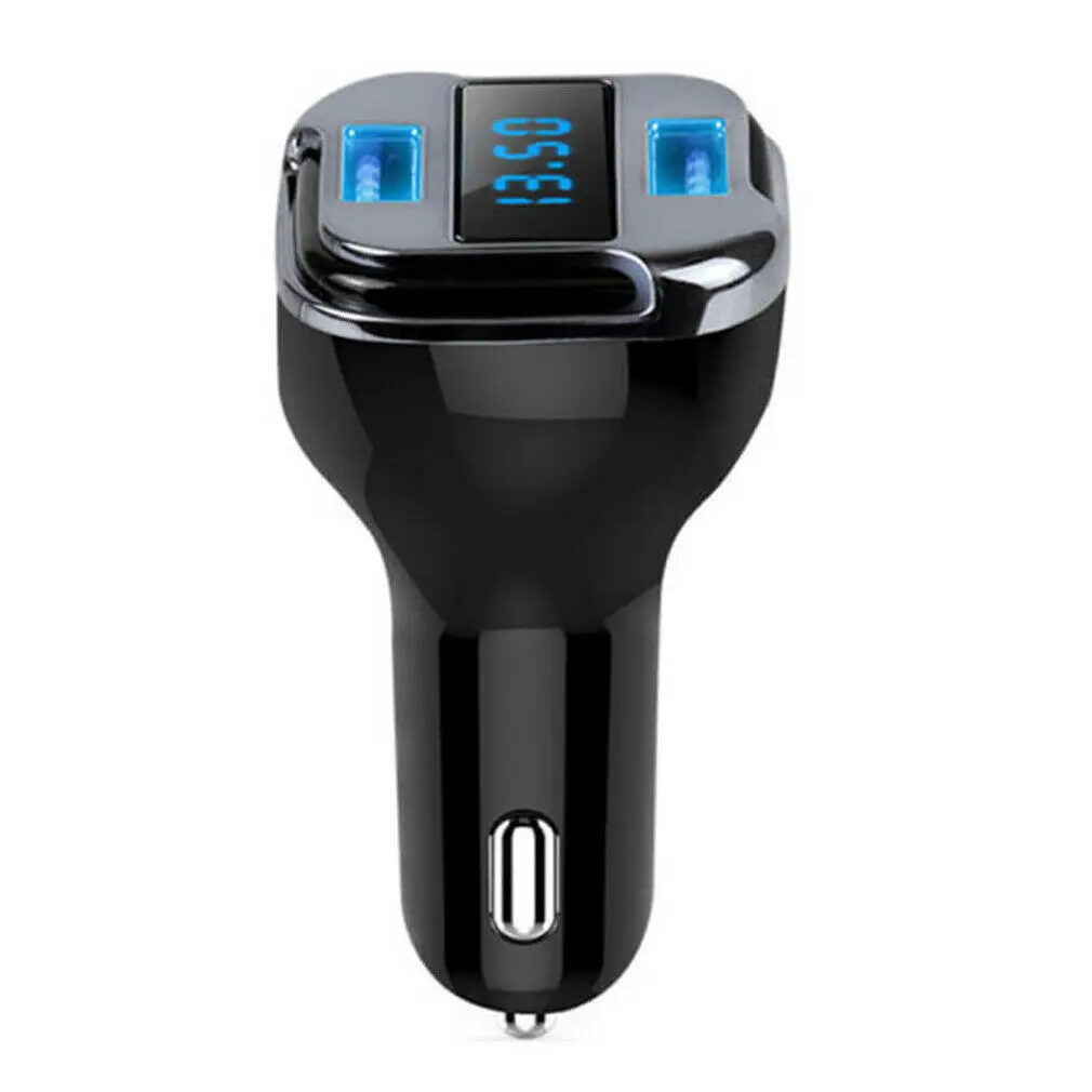 Автомобильное зарядное устройство 4.2A двойное светодиодное USB Универсальное с GPS