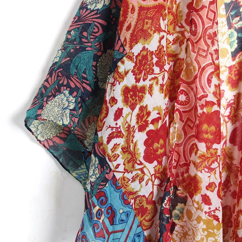 Женское пляжное платье-парео Пляжное Платье-парео из шифона с принтом | Женская