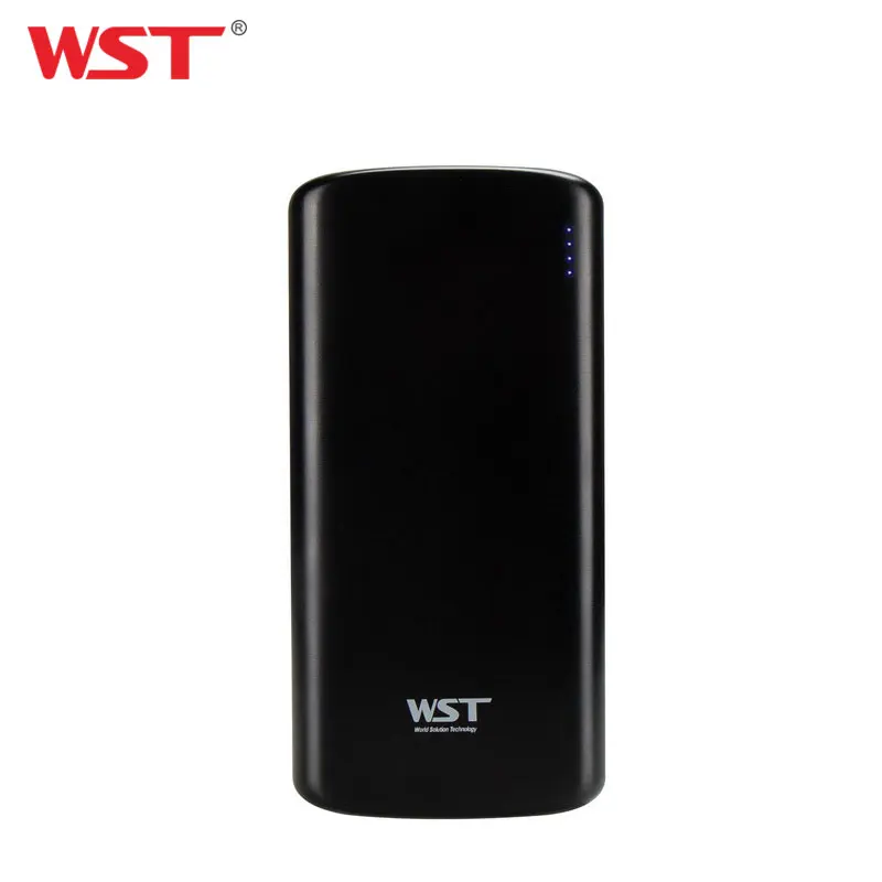 Оригинальный внешний аккумулятор WST емкостью 20000 мАч с двумя USB портами большой