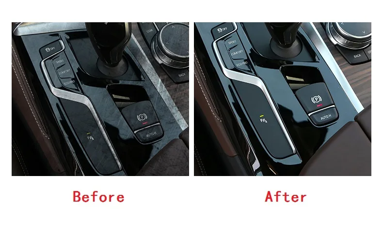 Отделка салона автомобиля панель приборной панели CD прозрачная краска защитная