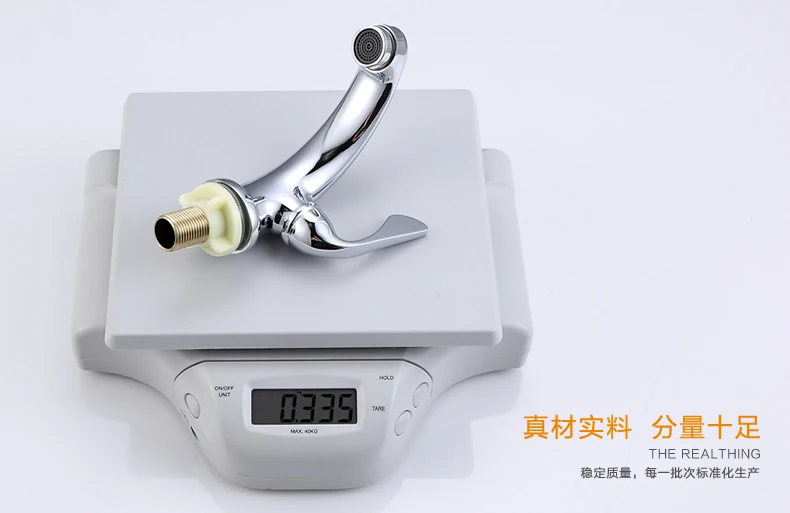 Новый одно отверстие/ручкой холодной умывальник краны Ванная комната бассейна