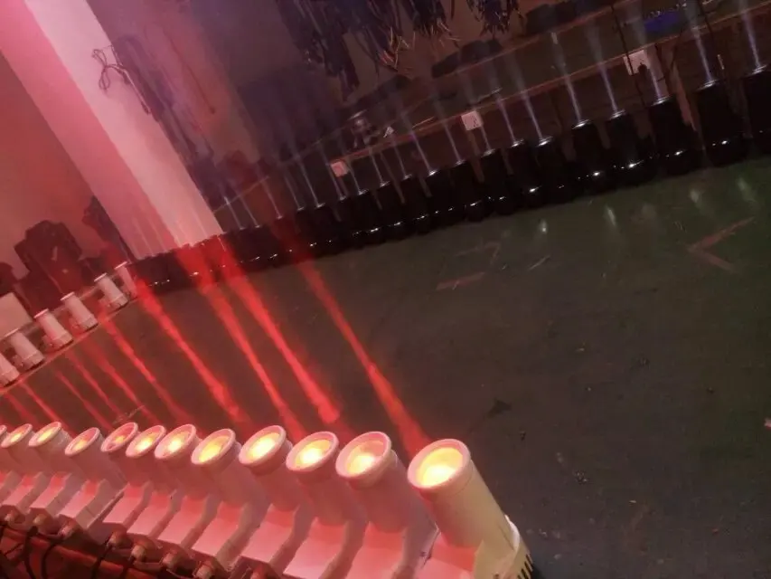 Светодиодный светильник для сцены TIPTOP 10 Вт светодиодный DMX 512 Управление 6