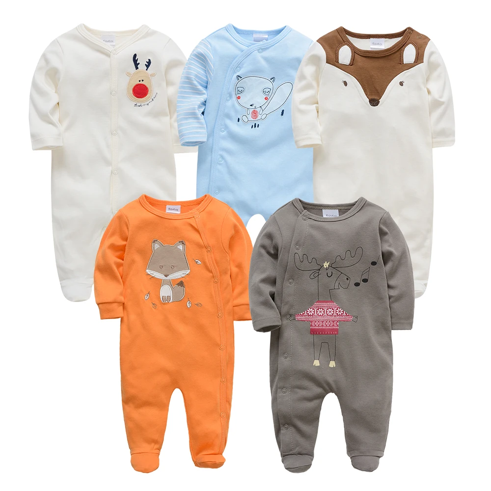 8184864344 Kavkas/, Roupa De Bebe, комбинезон с длинными рукавами для новорожденных девочек 3, 6, 9, 12 месяцев, Одежда для новорожденных, комбинезоны Bebek Giyim - Цвет: 8184864344