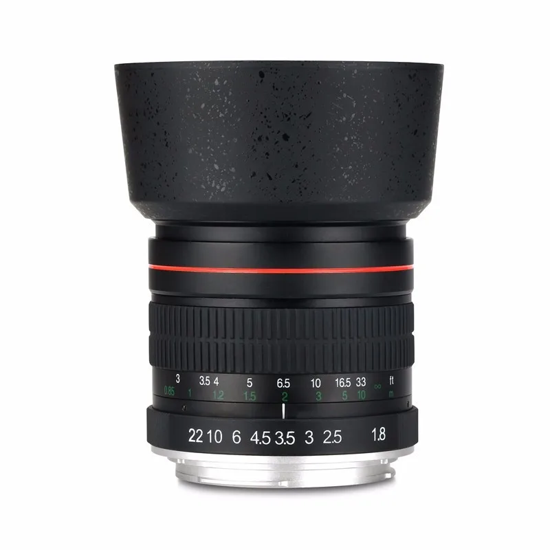 Lightdow 85 мм F1.8-F22 ручной фокус портретный объектив камеры для Canon EOS 550D 600D 700D 5D 6D 7D 60D DSLR камера s