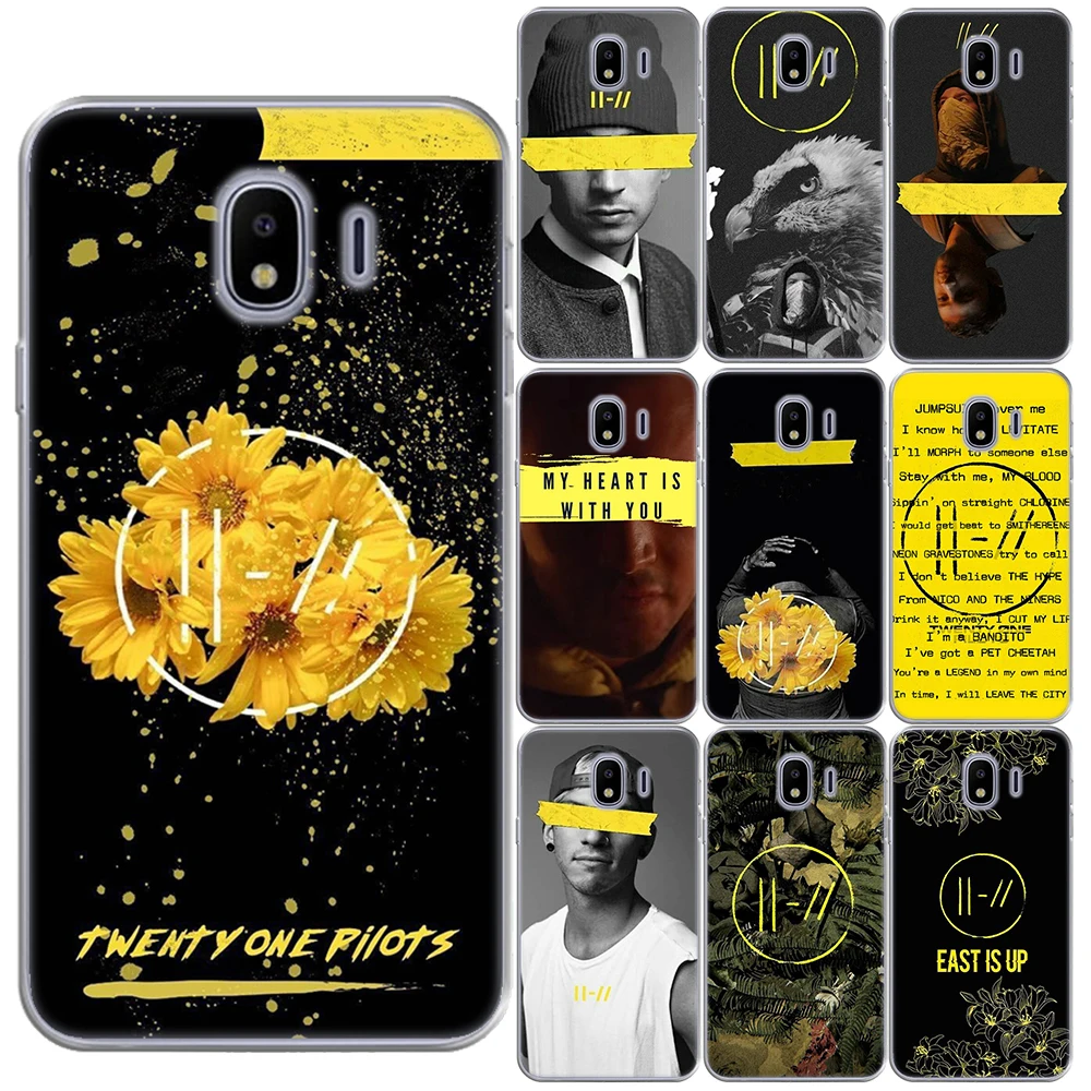 Чехол из ТПУ Twenty One Pilots 21 для Samsung Galaxy J3 J7 J8 J6 J4 Plus 2018 J5 2016 2017 M10 M20 M30 J2 Prime Pro|Бамперы| |
