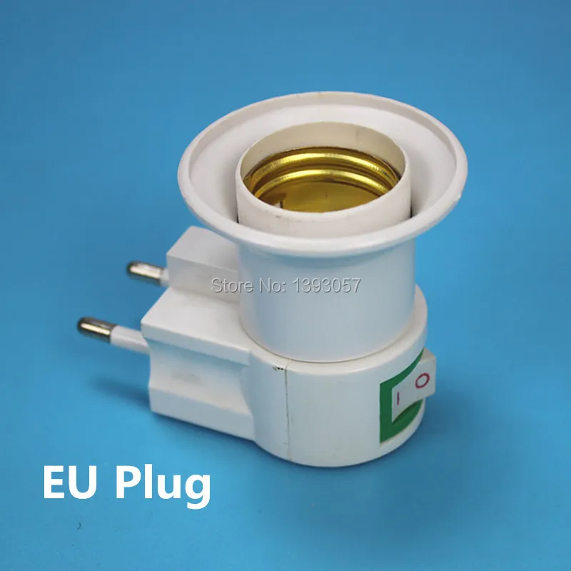 Цоколь переходник для светодиодной лампы E27 110 В 220 переменного тока|light bulb plug