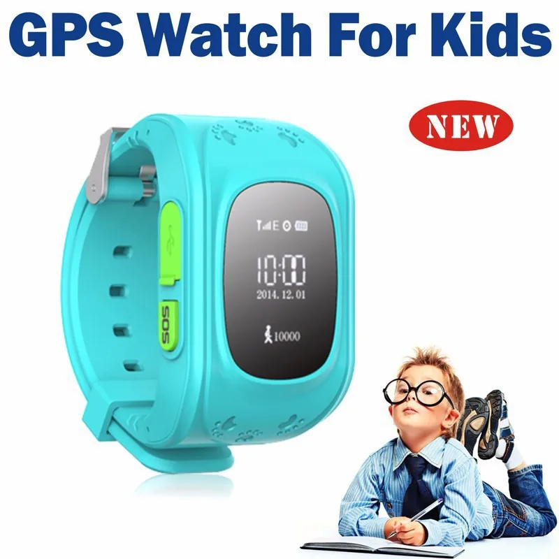 Мини gps-часы Q50 baby Go GPS Часы дети gps трекер 3 цвета SOS Чрезвычайных Борьбе Потерянный