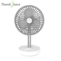 thankshare mini usb desk fan portable ultra quiet creative electric fans silent desktop ventilador rechargeable fan for home