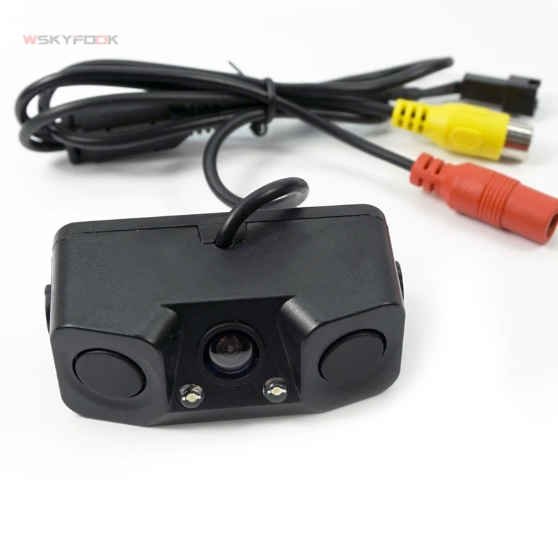 Система парковки Все в одном 3 1 датчики парковочной камеры черные радар заднего