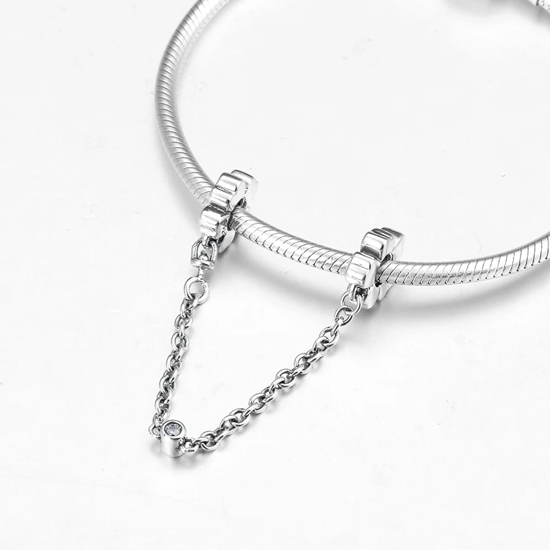 Модный креативный браслет Pandora с подвеской из стерлингового серебра 925 пробы в