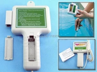 portable water phcl2 chlorine tester for swimming pool spa ph value chlorine level meter water quality test kits freeshipping