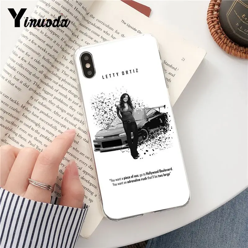 Yinuoda Форсаж черный ТПУ мягкий чехол для телефона iPhone X XS MAX 6 6s 7 7plus 8 8Plus 5 5S SE XR Fundas Capa