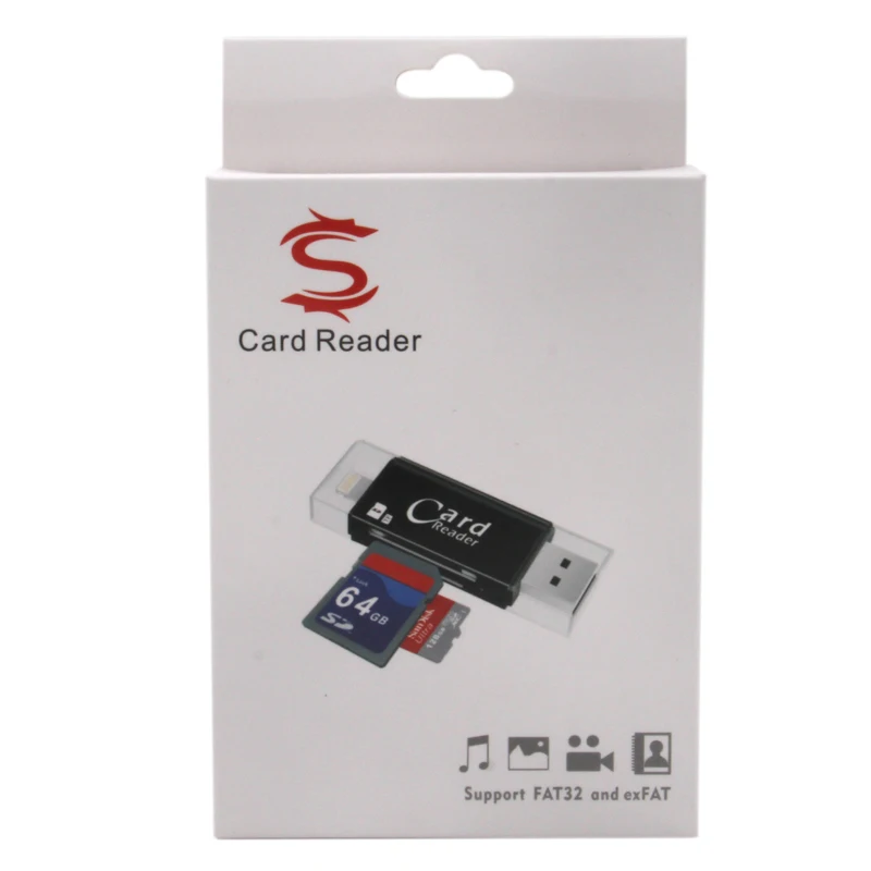 Высокая скорость! USB3.0 microUSB Lightning кардридер SD SDHC SDXC microSD microSDHC карта microSDXC ридер для