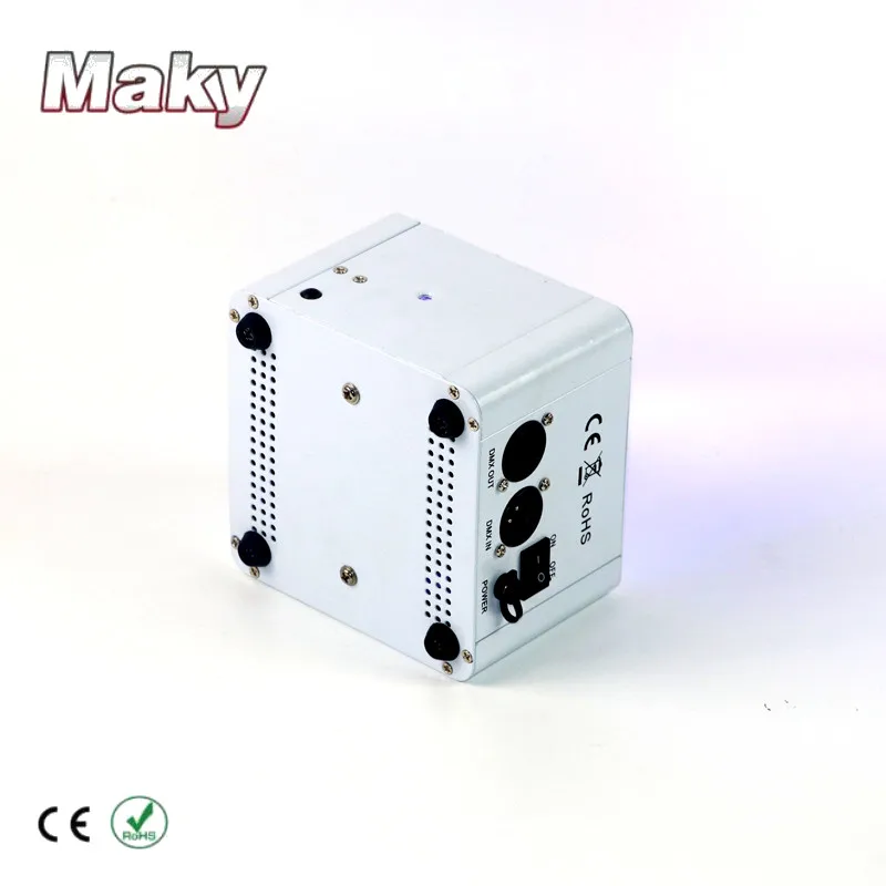 12 огней + зарядка кейс maky light 6in1 RGBWAUV светодиодный uplighting перезаряжаемые батарея