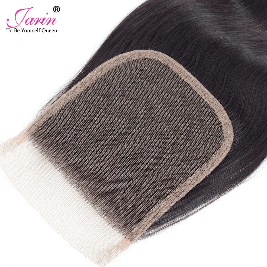 Lace Closure 4x4 Brazilian Body Wave Remy Hair Natural Color Free Middle Three Part 100% Human Can Do Wigs For Black Women | Шиньоны и