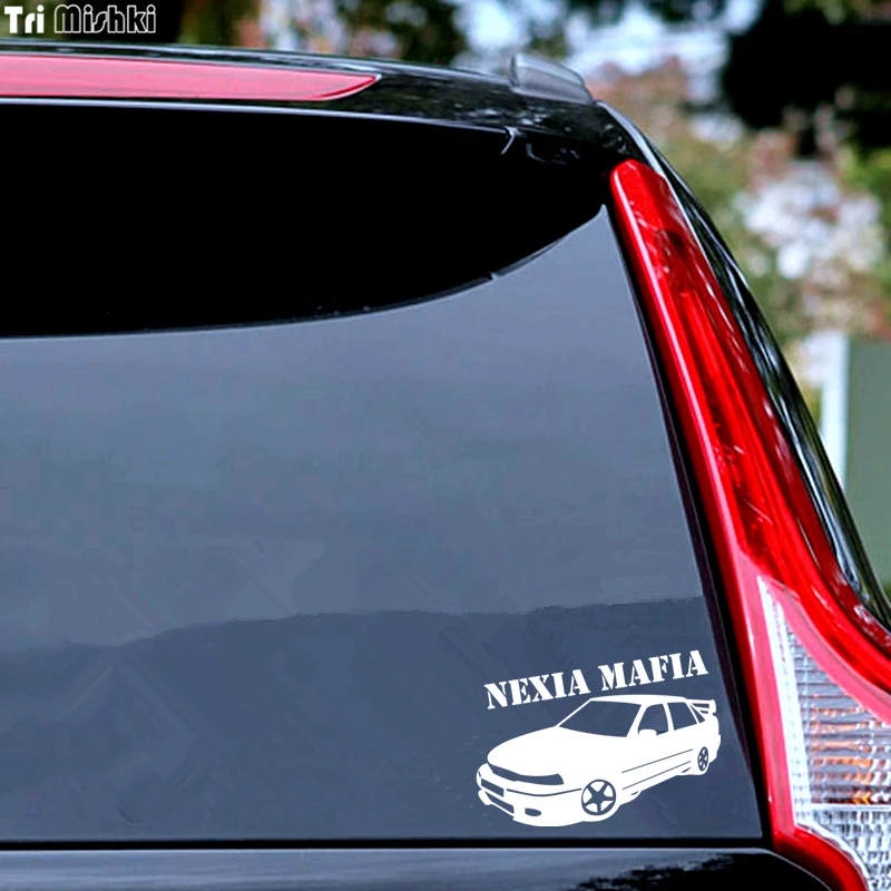 Tri Mishki HZX075 14.4*20см 1-4 шт наклейки на авто for daewoo nexia mafia для дэу нексия мафия машину