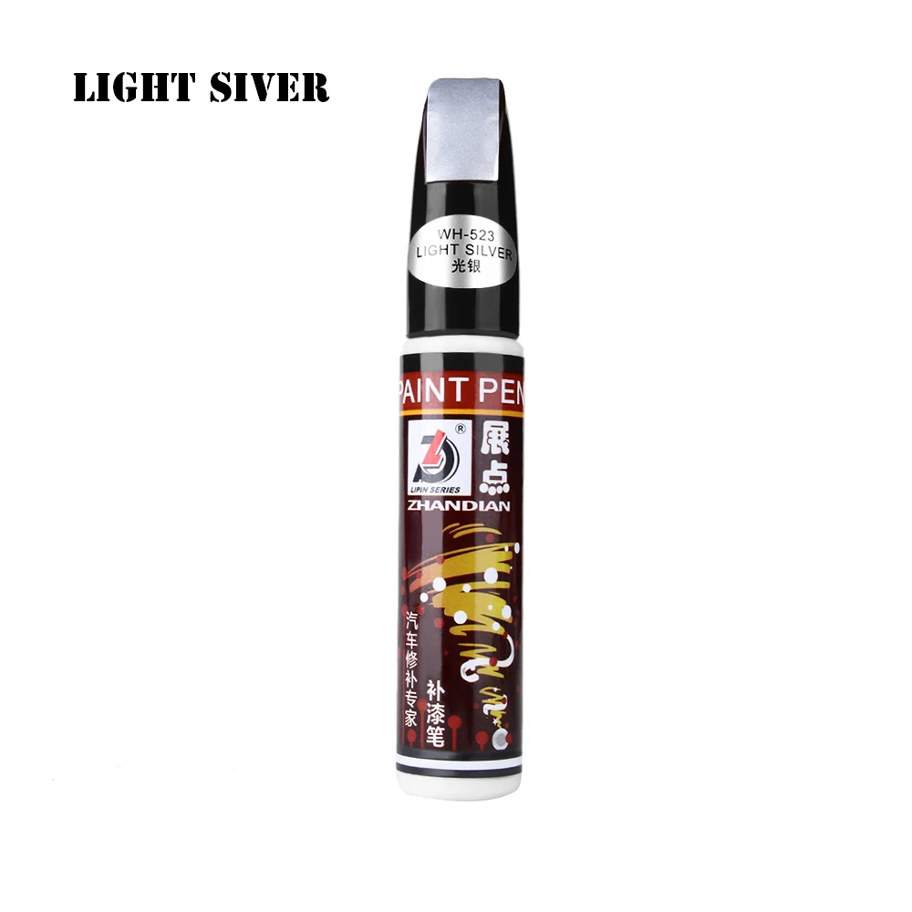 Light Siver 1 шт., профессиональная ручка для ремонта автомобиля с защитой от царапин, водостойкий аппликатор для удаления краски, практичный инструмент для ухода за автомобилем - Цвет: Light Siver