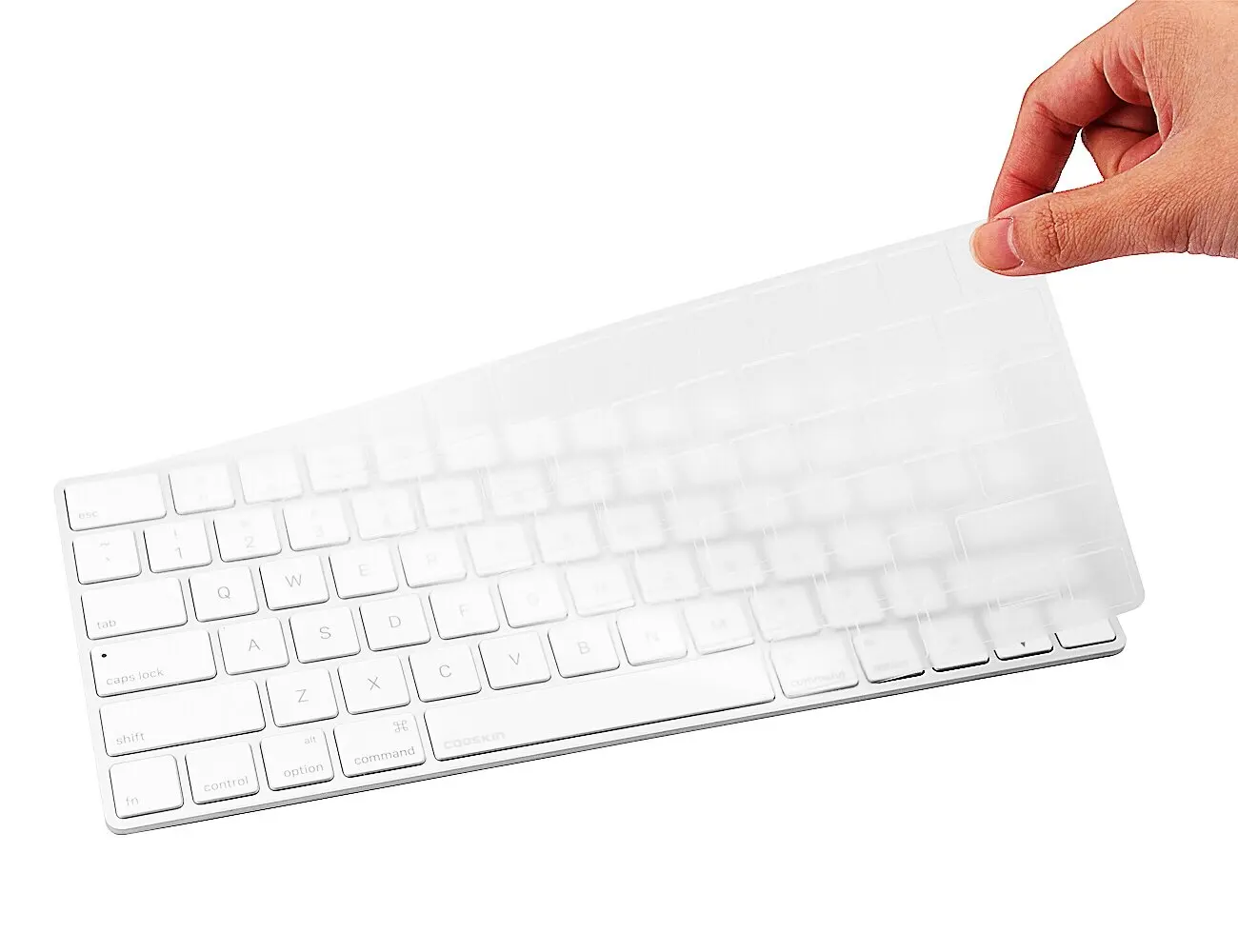 Прозрачная Беспроводная Bluetooth клавиатура для Apple, Волшебная клавиатура Imac силиконовая клавиатура