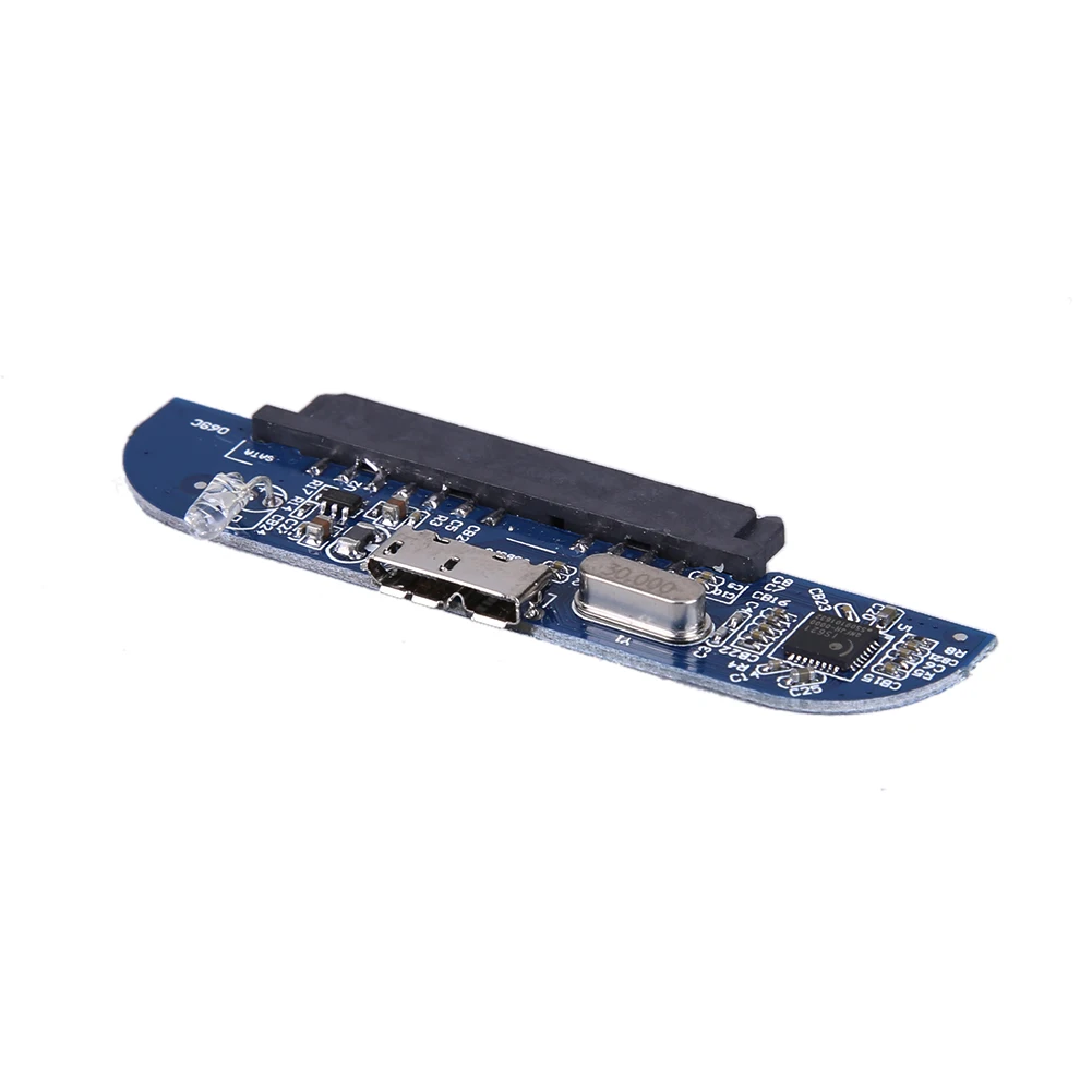 Высокоскоростной USB 3 0 до 2 5 &quotSATA 7 15pin адаптер жесткого диска для SATA SSD и HDD жесткий