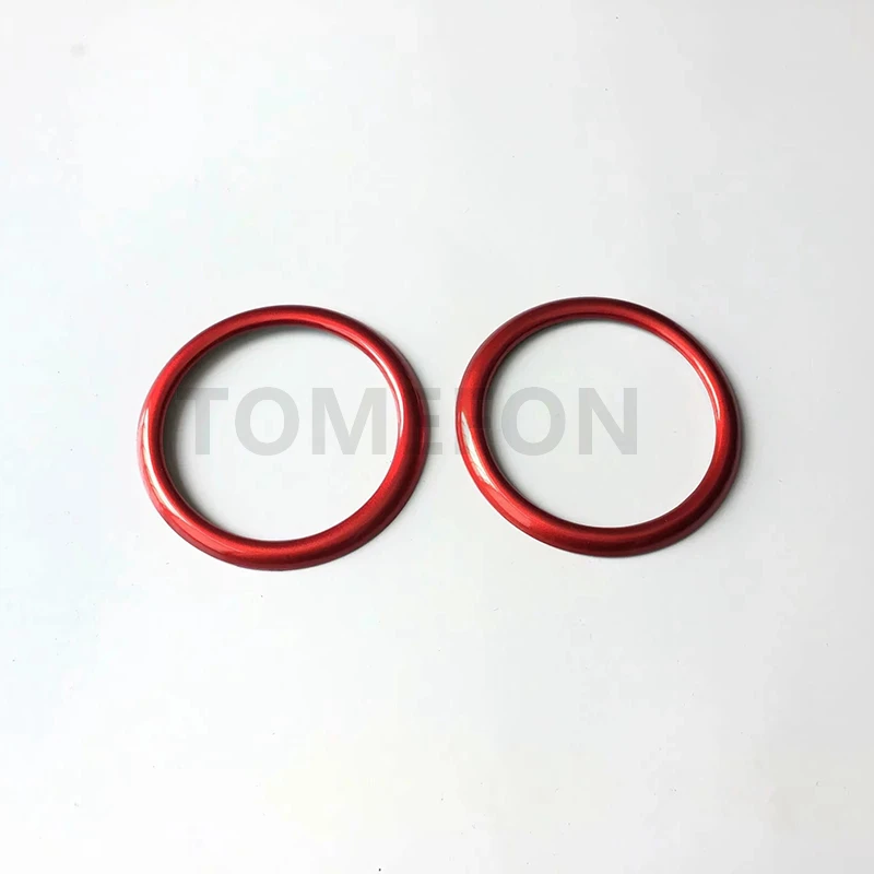 red TOMEFON для Mazda 2 Demio DL седан DJ хэтчбек громкоговоритель Стикеры для обклейки автомобиля аксессуары для интерьера ABS - Название цвета: red