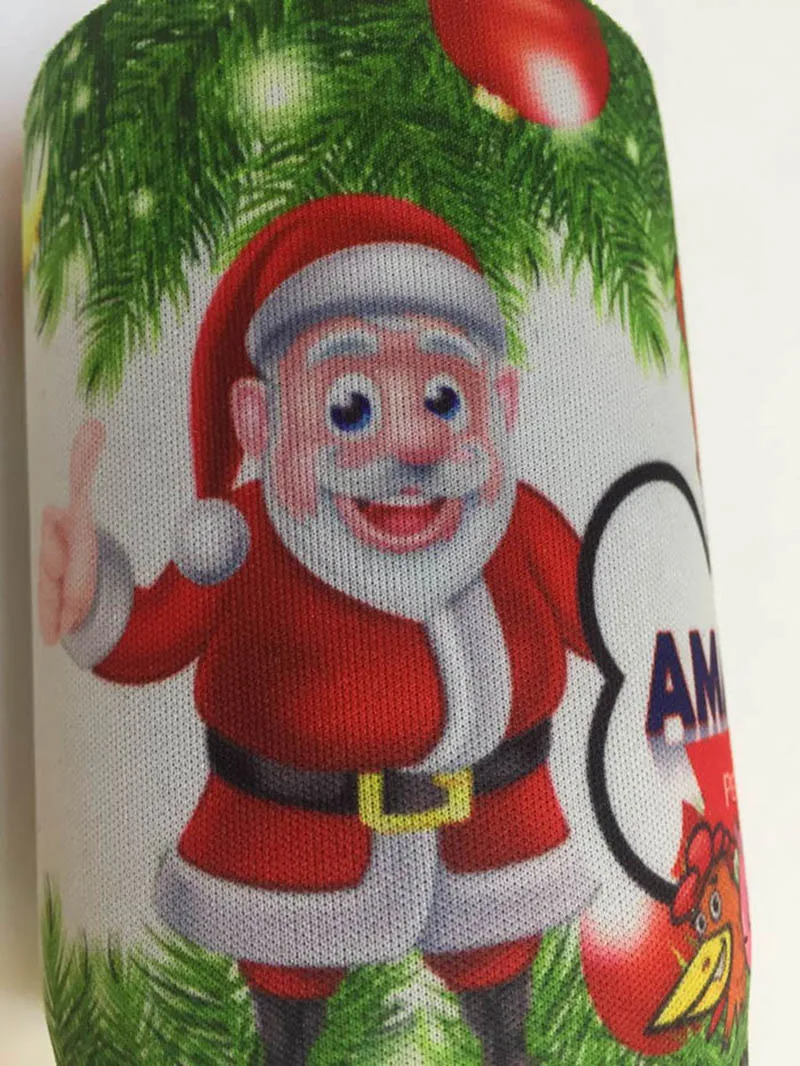 100 шт./лот рекламный Пользовательский логотип охладитель для пива неопреновые