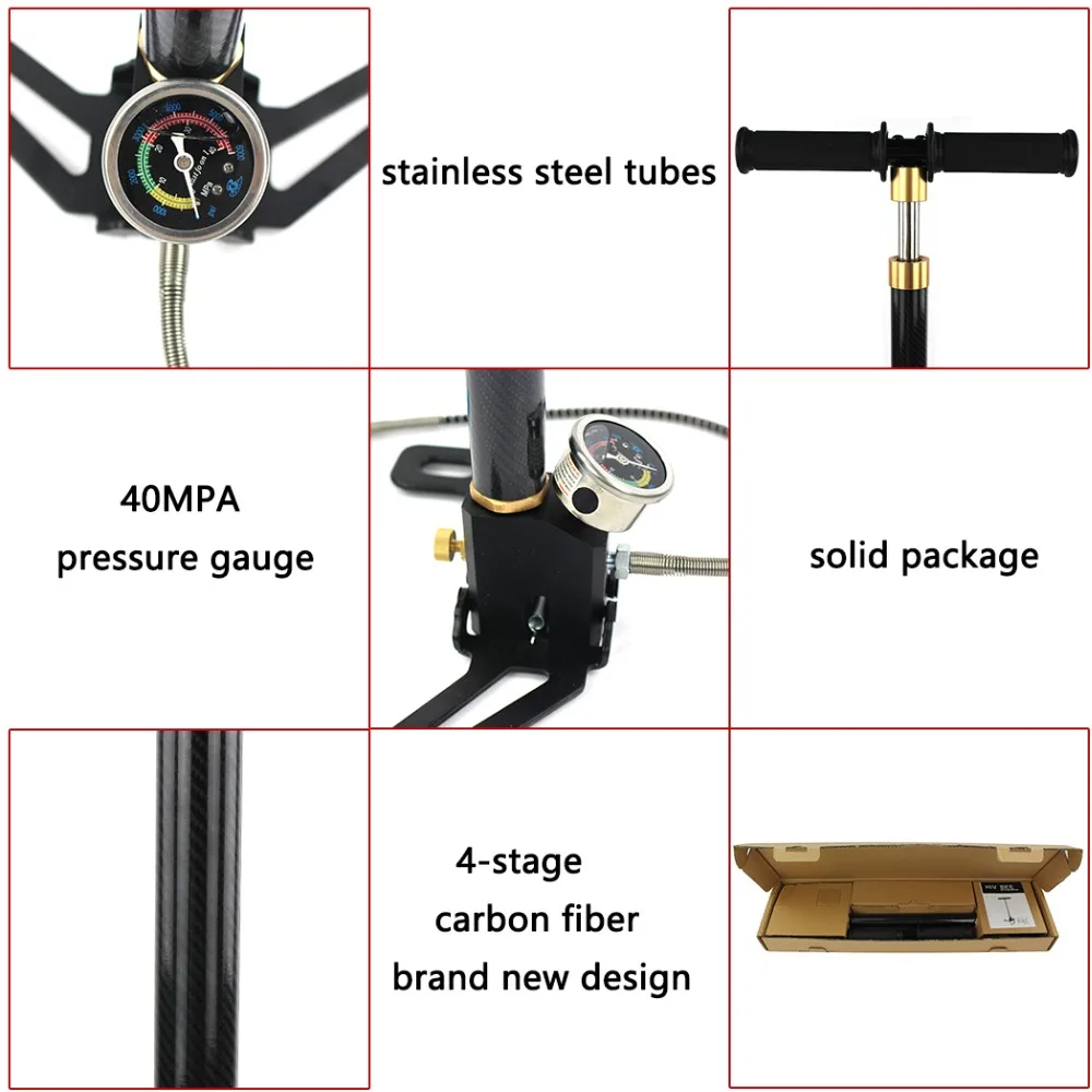 PCP Пейнтбол Airforce акваланга высокого давления насос 40 МПа Модернизированный из - Фото №1