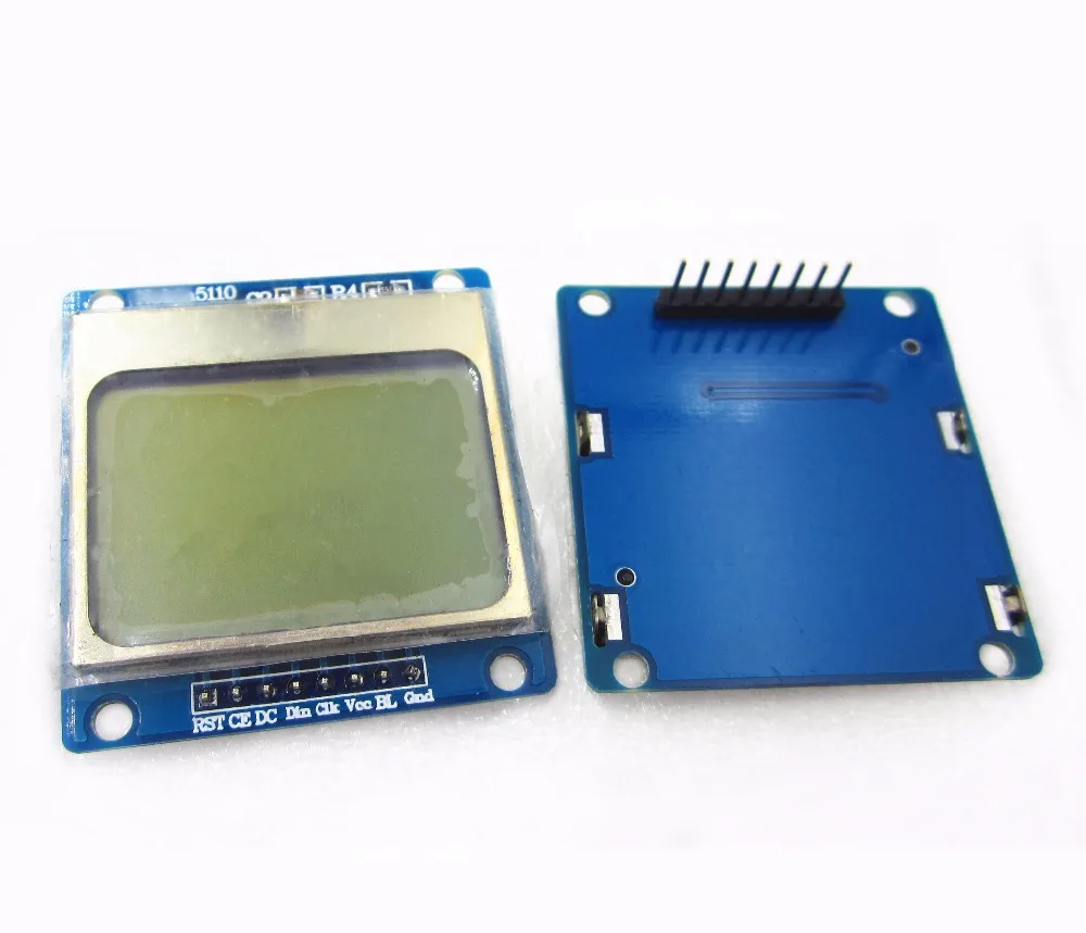 

1pcs blue 84X48 5110 LCD Module with blue backlight with adapter PCB LCD5110