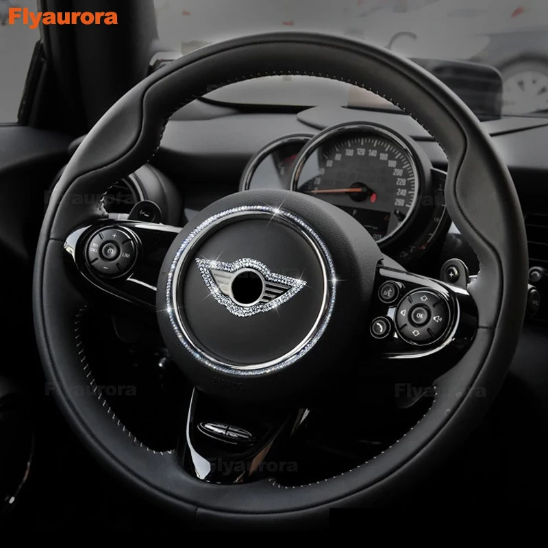 Алмазная наклейка и на руль для MINI COOPER Countryman R50 R52 R53 R55 R56 R57 R58 R59 F56 F55 | Автомобили