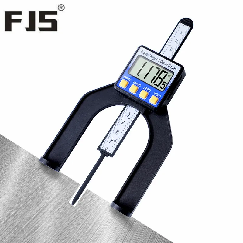 Цифровой мини измеритель глубины 80 мм магнитные ножки самовосstanding вающаяся