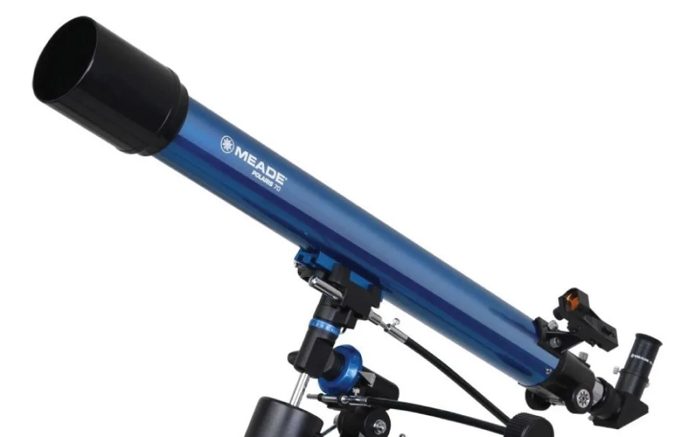 MEADE POLARIS 70EQ астрономический рефрактор телескоп начальный уровень просмотр Звезда
