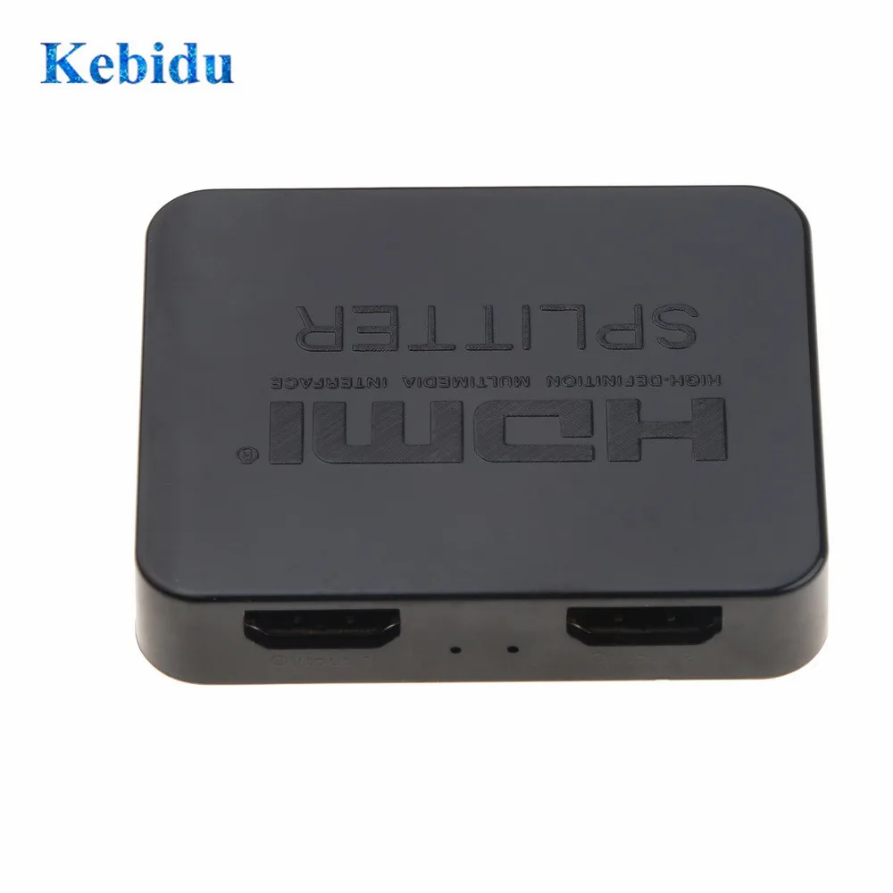 KEBIDU 4K сплиттер 1 в 2 out 1080p 1x2 HDCP Стриппер 3D усилитель мощности переключатель для DVD