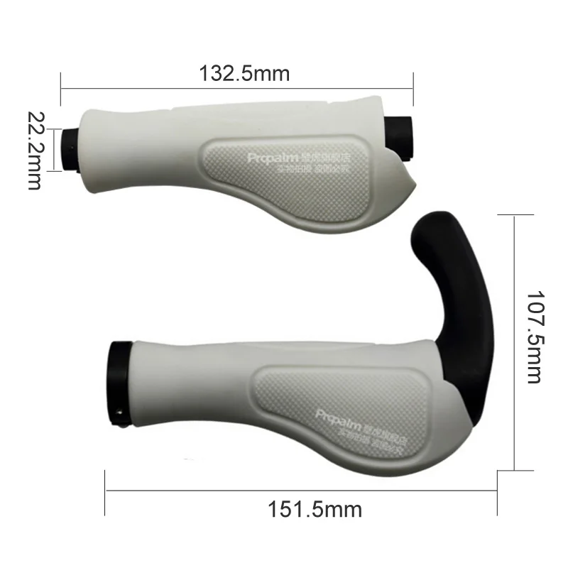 HY 1101 3BD ручки для руля велосипеда Propalm Gecko MTB противоскользящие эргономичные