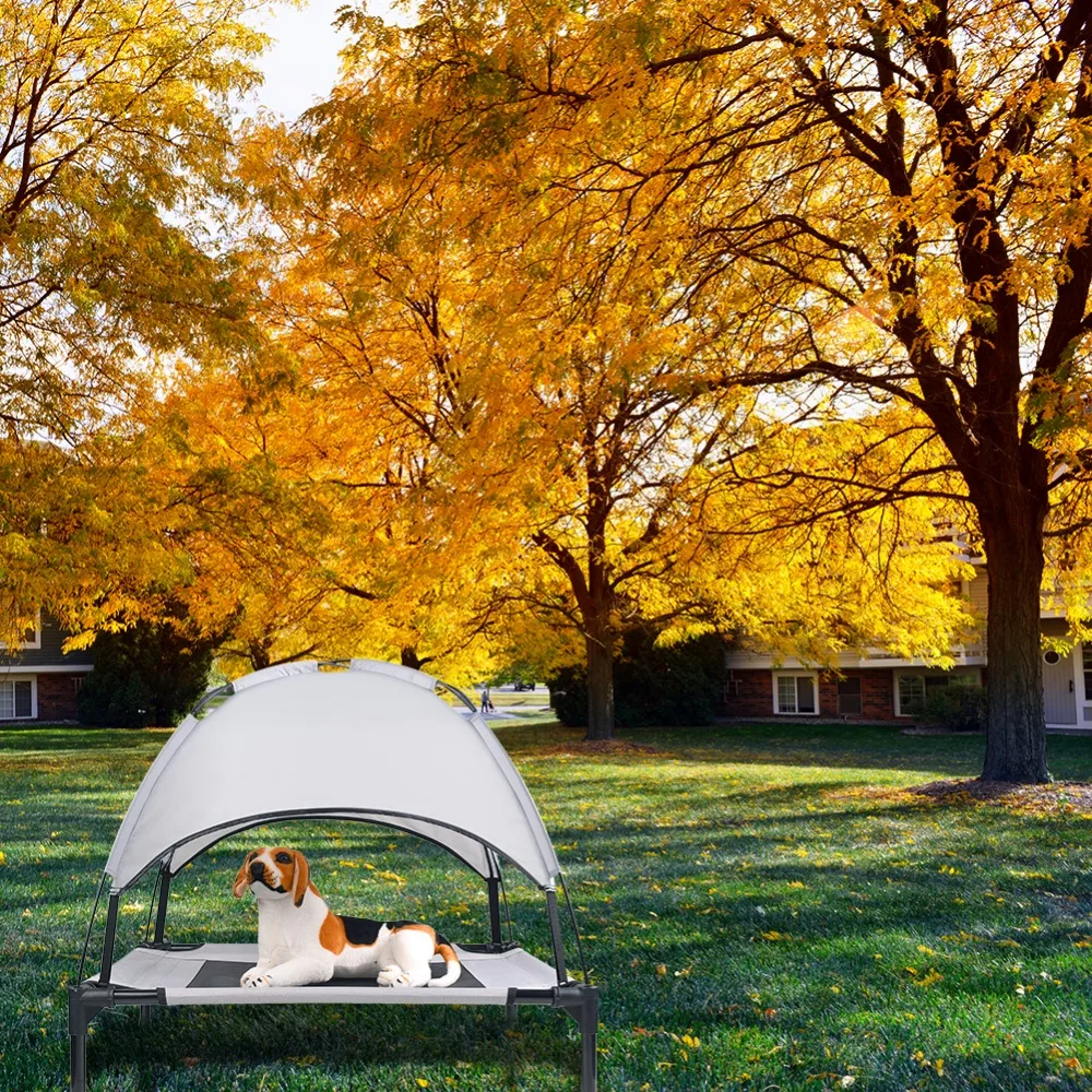 Petacc кровать для домашних животных повышенные кровати сетчатый коврик собачий