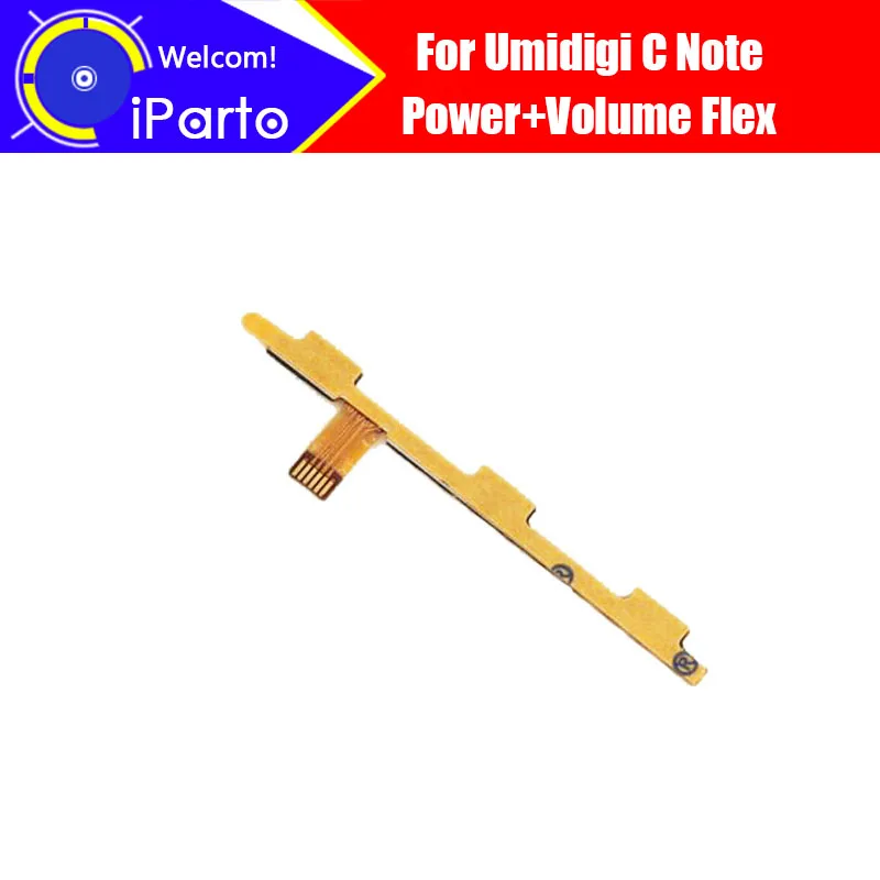 

5.5inch UMIDIGI C Note Button Flex Cable 100% Original Power+Volume Button FPC Wire Flex Cable repair accessories for UMI C Note