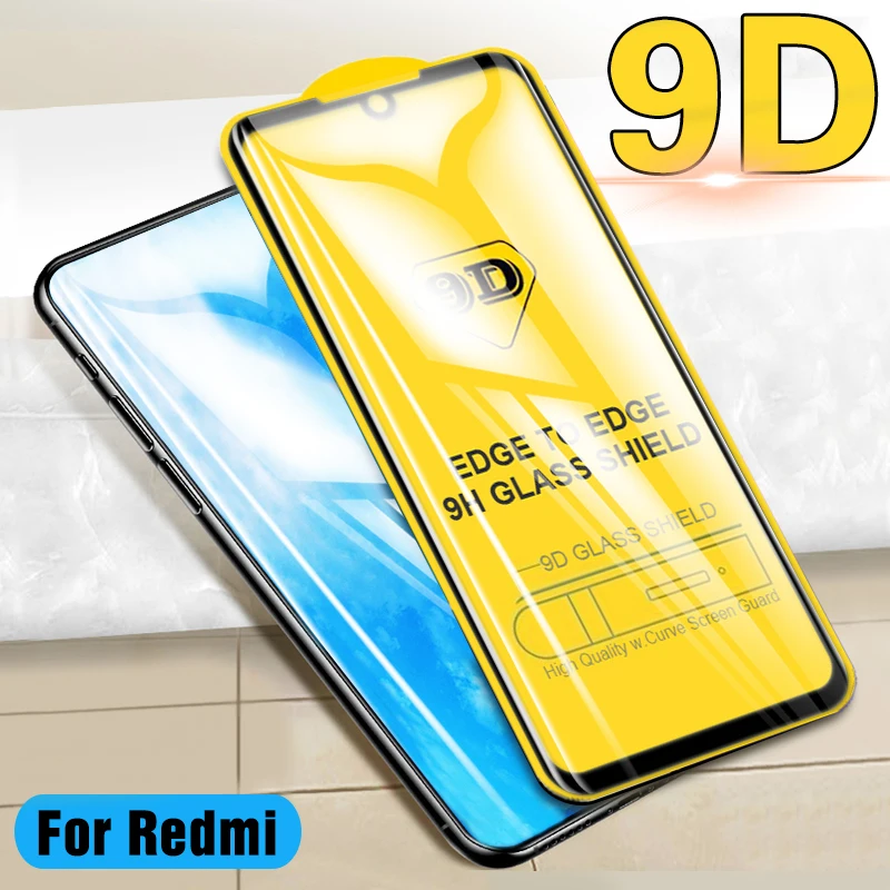 Изогнутое закаленное стекло 9D для xiaomi redmi note 7 5 6 pro Защита экрана 6A 5A plus S2 7|Защитные