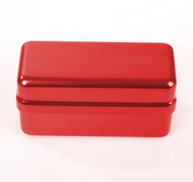 Красный 72 Holes Dental Disinfection Burs Holder Block Stand Autoclavable Sterilizer Box Dentist Lab Equipment Dentist Teeth Whitening - Цвет: Красный