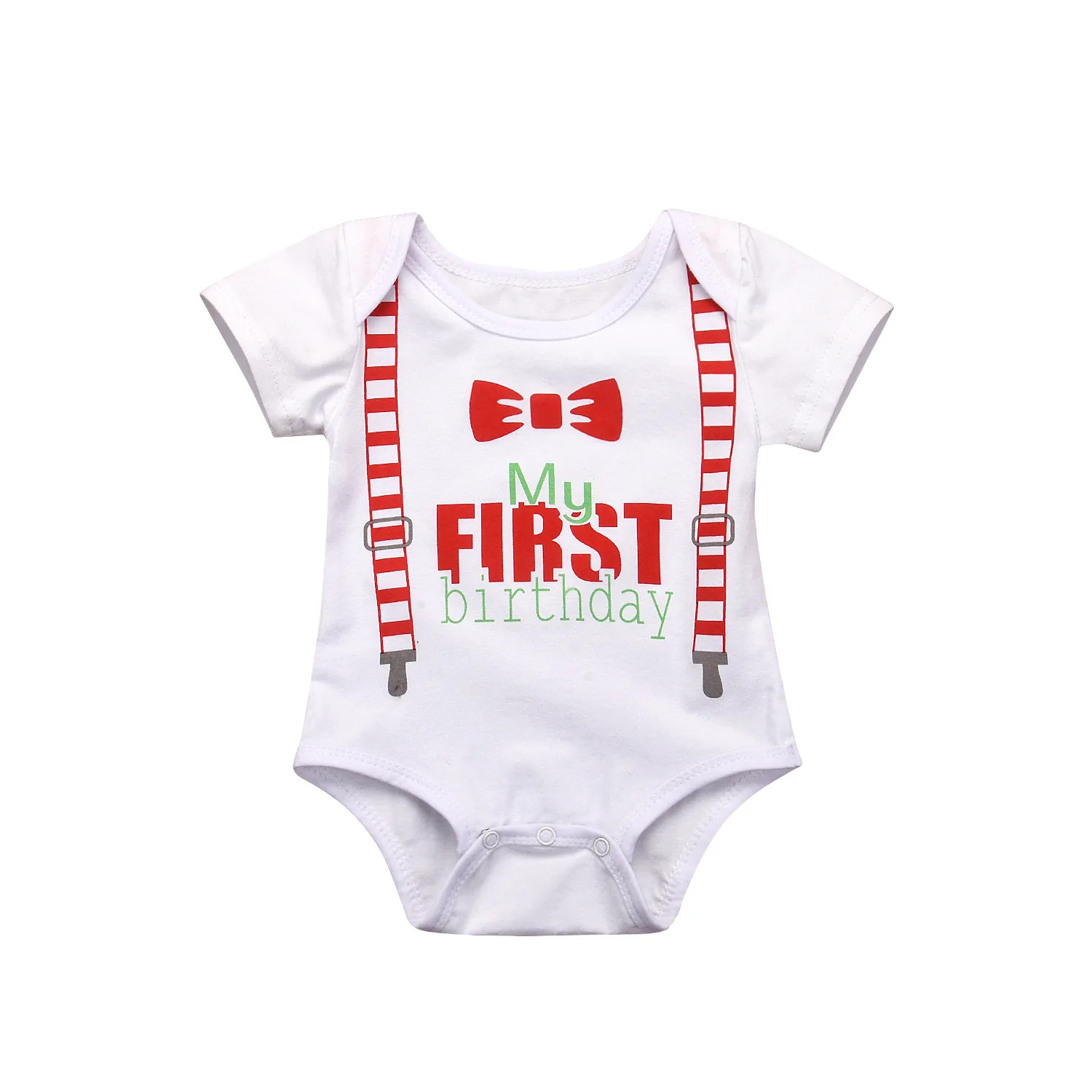 Боди на день рождения для новорожденных Одежда маленьких девочек хлопковый