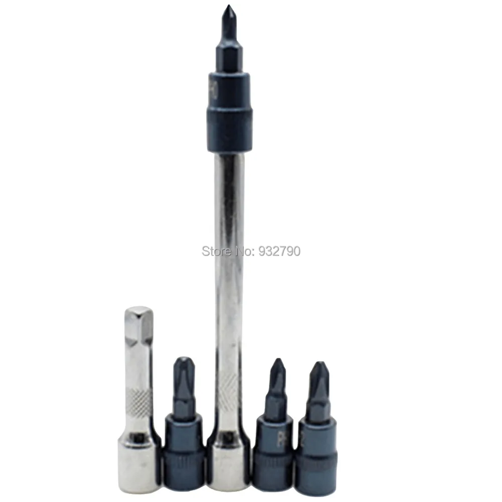 6 шт. 1/4 &quotотвертка бит Socket PH0 PH1 PH2 PH3 Phillips отвертка вставка Биты 2&quot 4 &quotгнездо