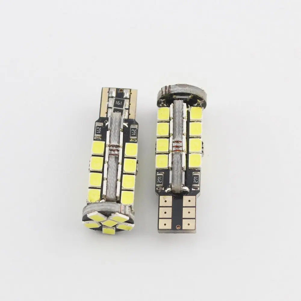 4 шт./упаковка белые автомобисветодиодный светодиодные лампы T10 2835 30SMD CAN bus |