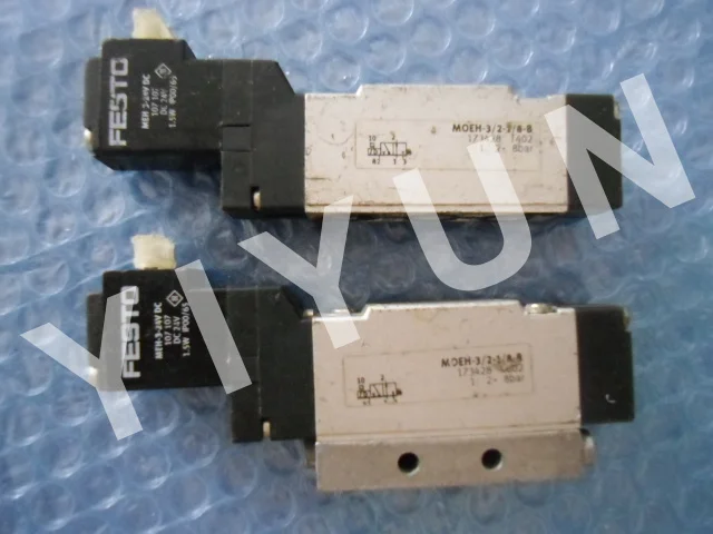 

MOEH-3/2-1/8-P-B 173430 MOEH-3/2-1/8-B 173428 FESTO, пневматические компоненты