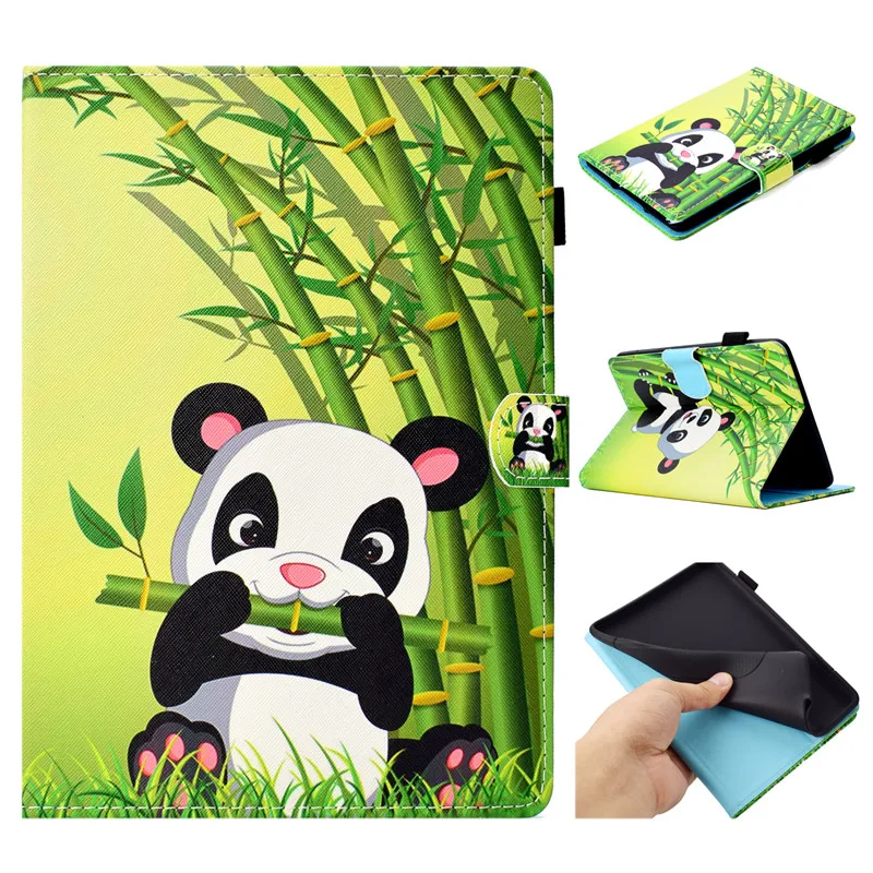 Новый чехол с принтом для Kindle Paperwhite Smart PU кожаный Funda Amazon 1 2 3 6 &quotПодставка