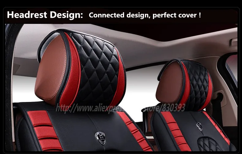 3D Стильный чехол для автокресла для Toyota Camry Corolla RAV4 Civic Highlander Land cruiser 200 Prado 150 120 Prius verso