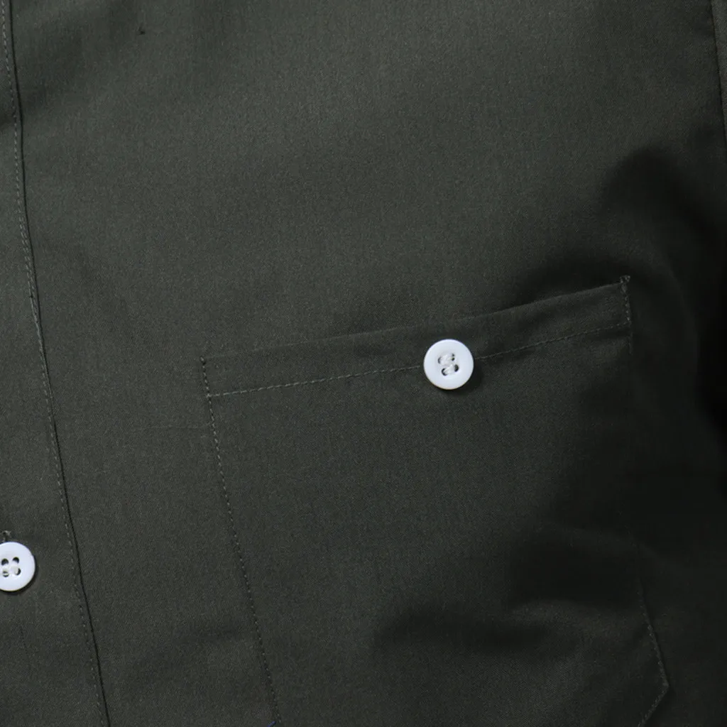 Feitong S~ 2XL мужские рубашки хлопковая блузка мягкого силуэта с длинным рукавом Осень Лето Повседневный Топ Блузка Рубашки мужские деловые рубашки