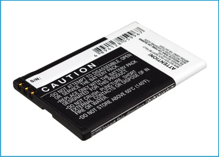 Аккумулятор Cameron Sino 1700 мАч для DIGMA E601hd WEXLER E6002|Цифровые аккумуляторы| |