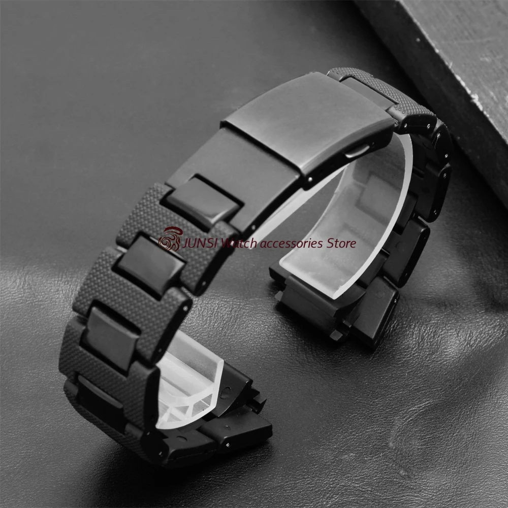 Plastic watchstrap Convex mouth bracelet 26*16mm watchband Steel Case Bumper for casio DW-6900/DW9600/DW5600/GW-M5610 watch band