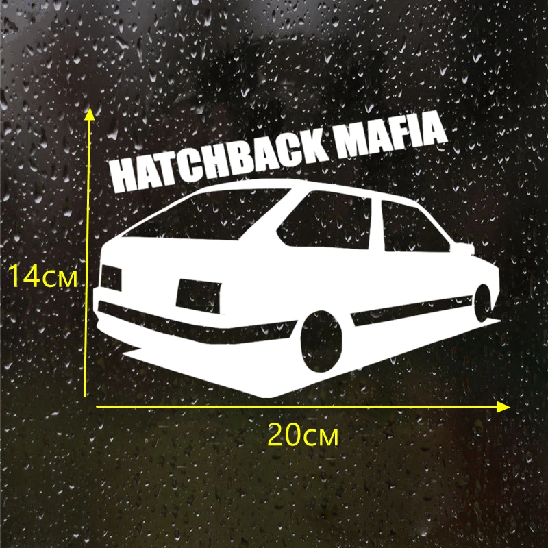 CS 135#14*20см hatchback mafia 2113 водонепроницаемые наклейки на авто машину наклейка для