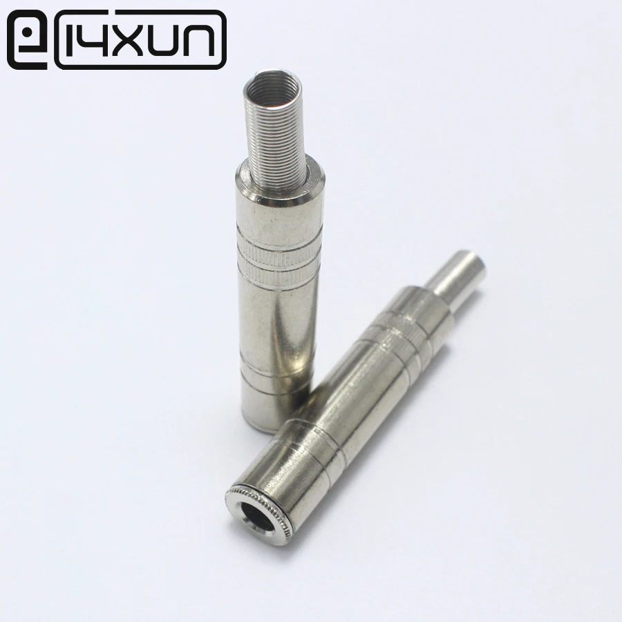 EClyxun 1 шт. DIY 6 35 мм 5 1/4 дюйма 2/3 полюсный разъем TRS гнездо моно/стерео аудио микрофон